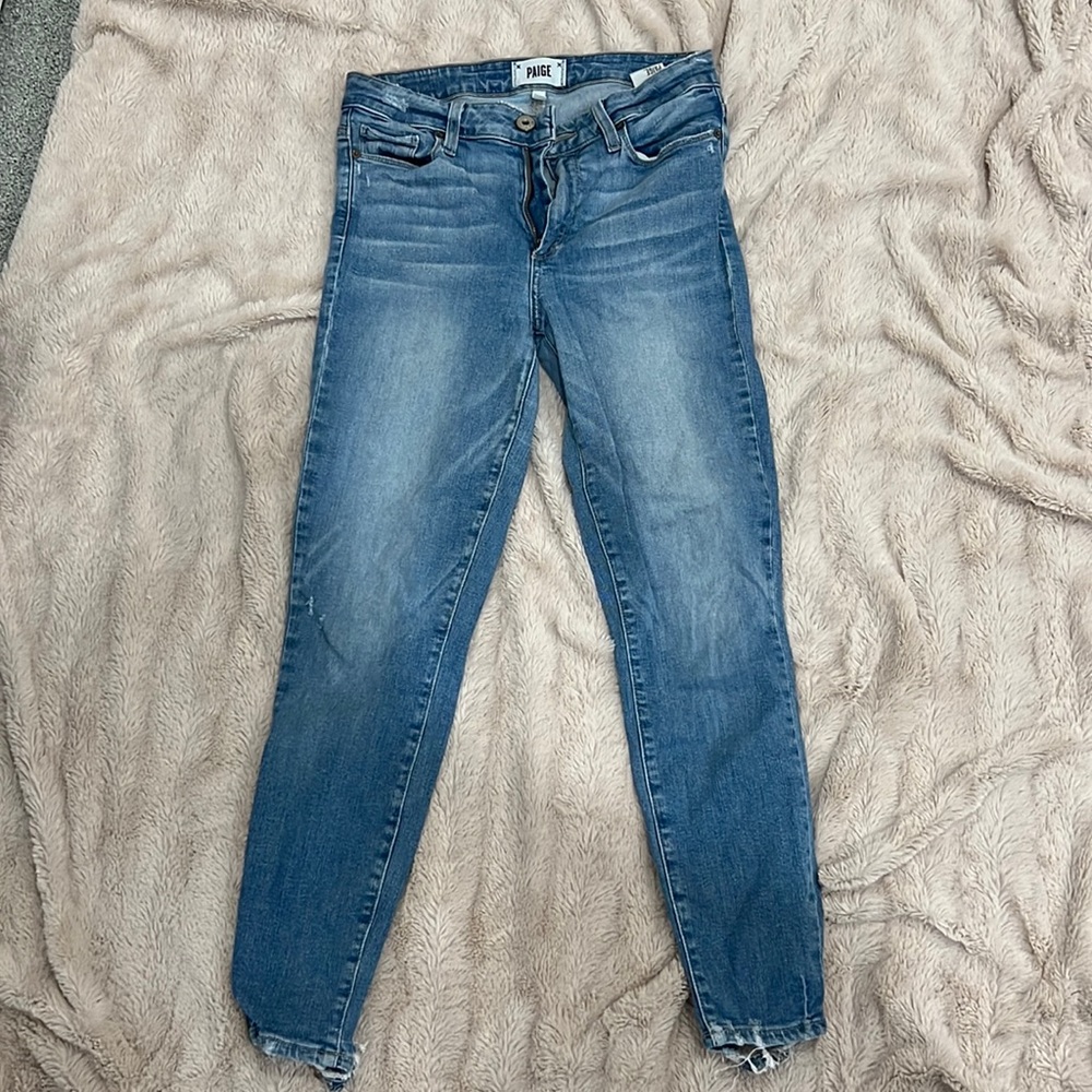 Paige high raise jeans